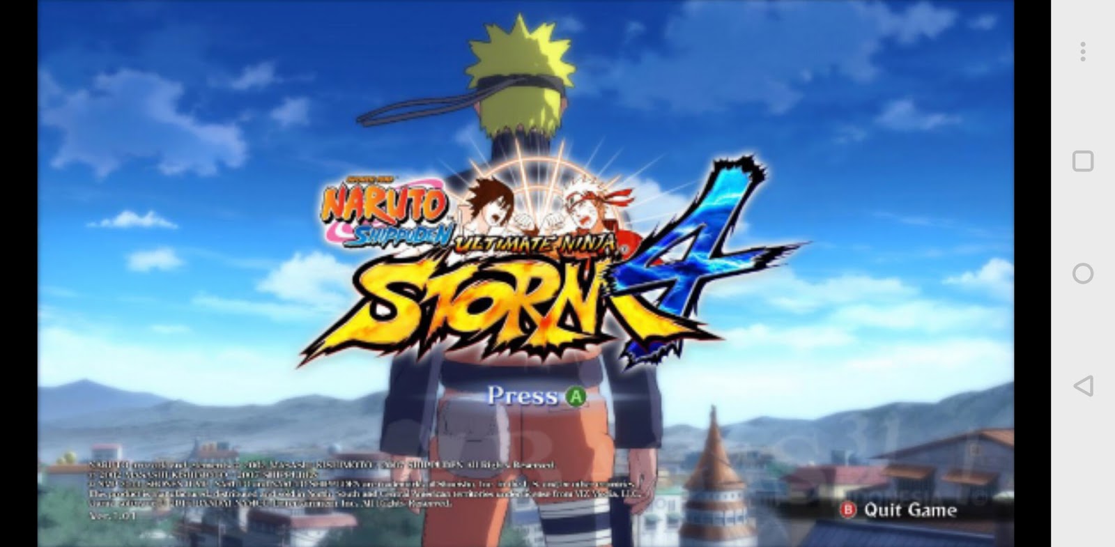 NARUTO STORM 4 DUBLADO PARA ANDROID