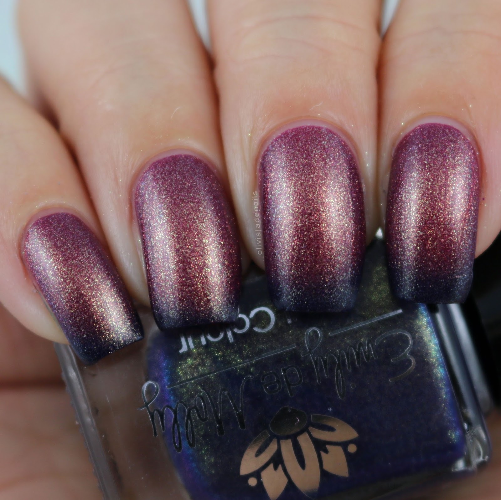 Emily de Molly Stylish Cover Up swatched by Olivia Jade Nails