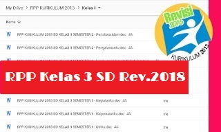 RPP Kelas 3 Kurikulum 2013 Revisi 2018 Semester 1 Tema Perubahan Alam RPP Kelas 3 Kurikulum 2013 Revisi 2018 Semester 1 Tema Perubahan Alam