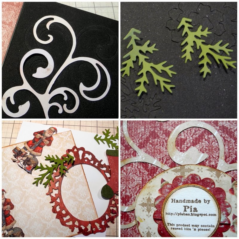 Crafting ideas from Sizzix UK Christmas card