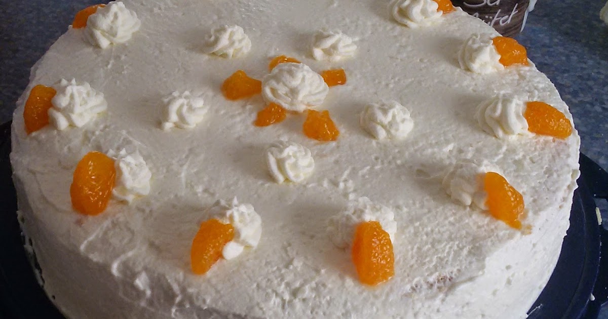 Beautylala: Mandarinen Quark-Sahne Torte