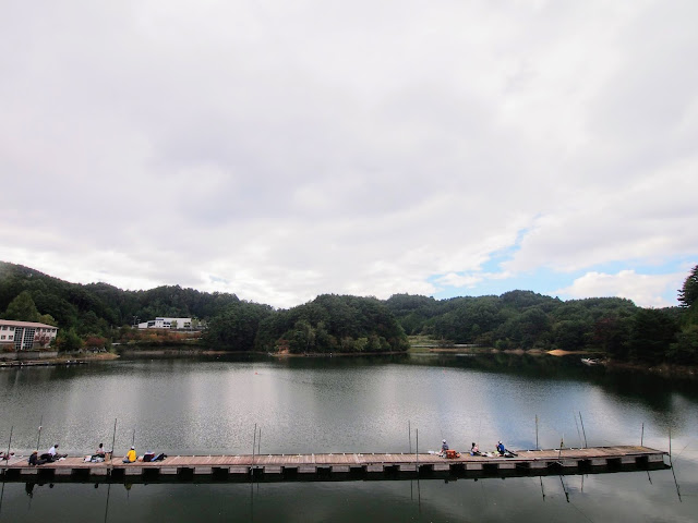 美鈴湖　へら鮒釣り　わかさぎ釣り