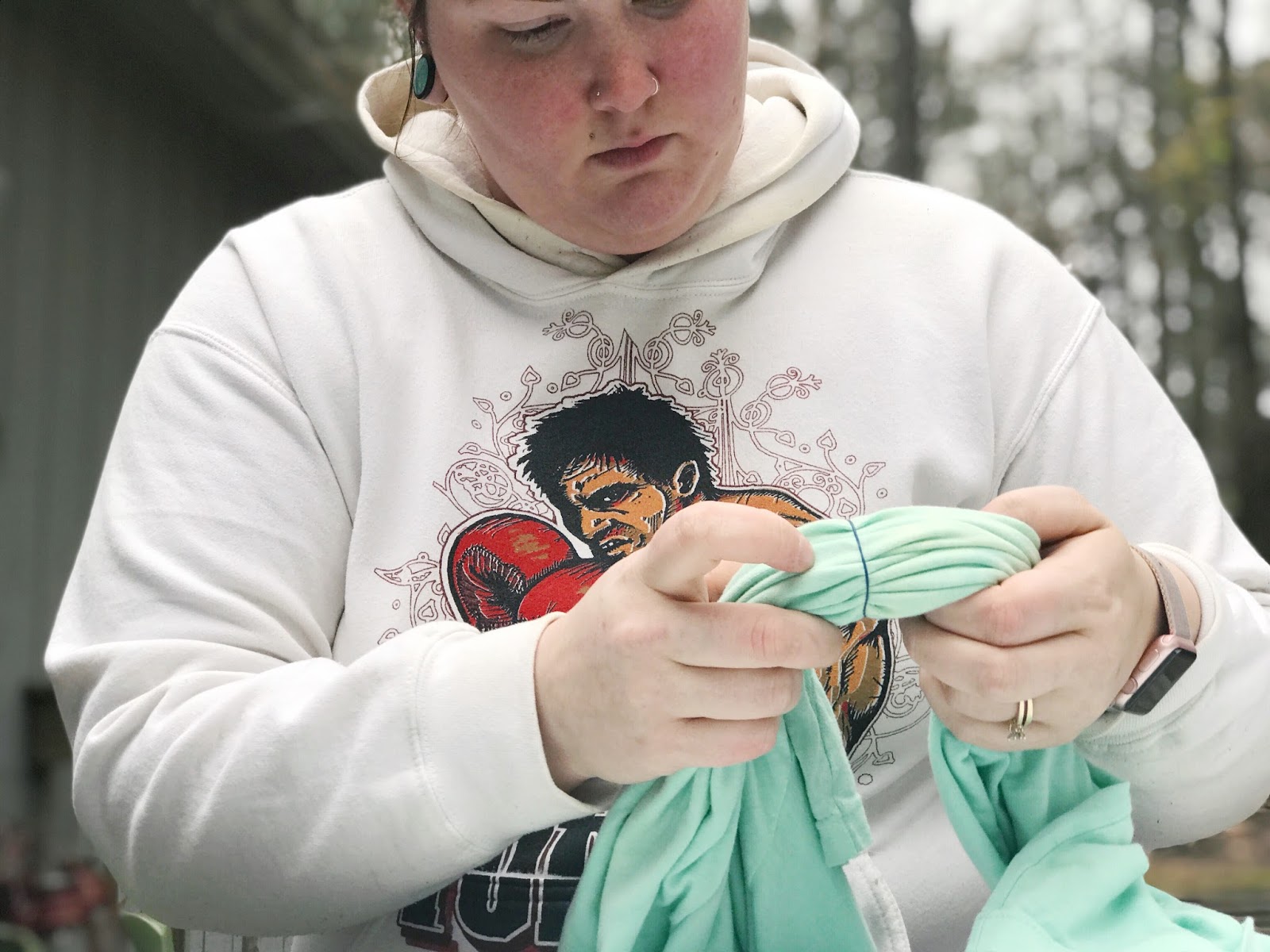 How to Update an Accidentally Bleached Shirt A Paper Arrow