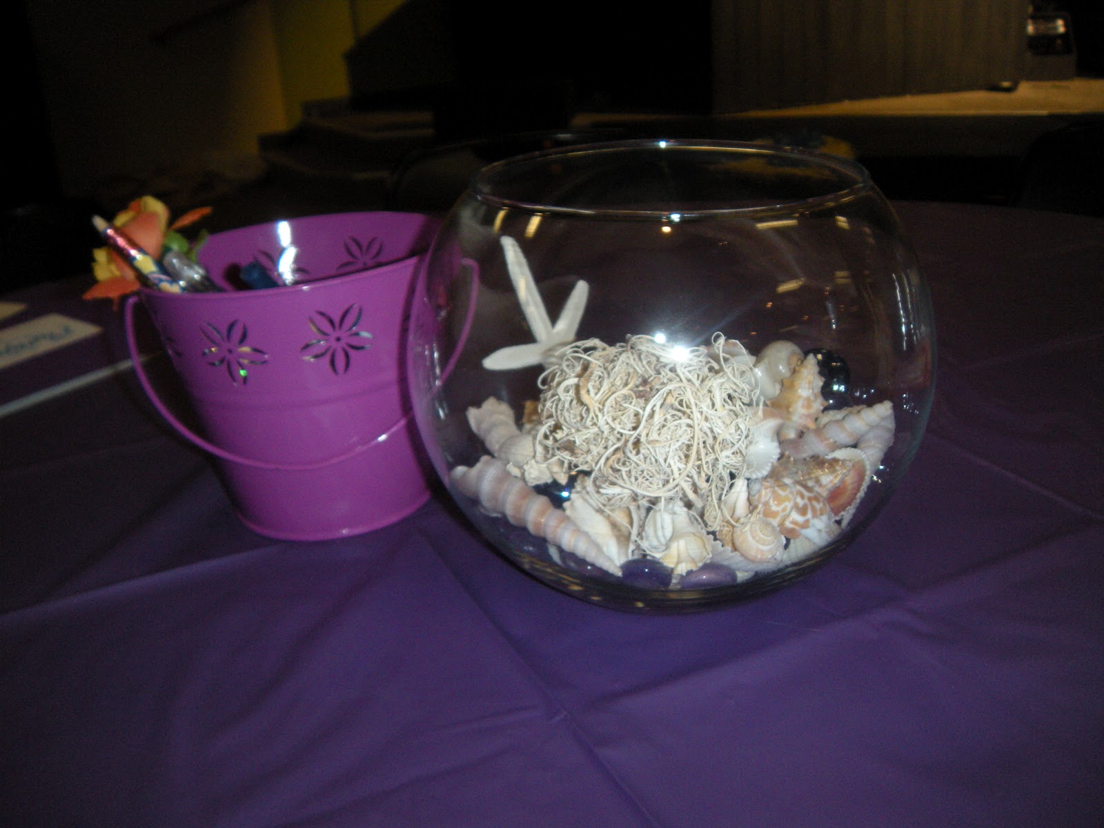 Indian Creek MOPS MOPS Plunge Theme Centerpieces