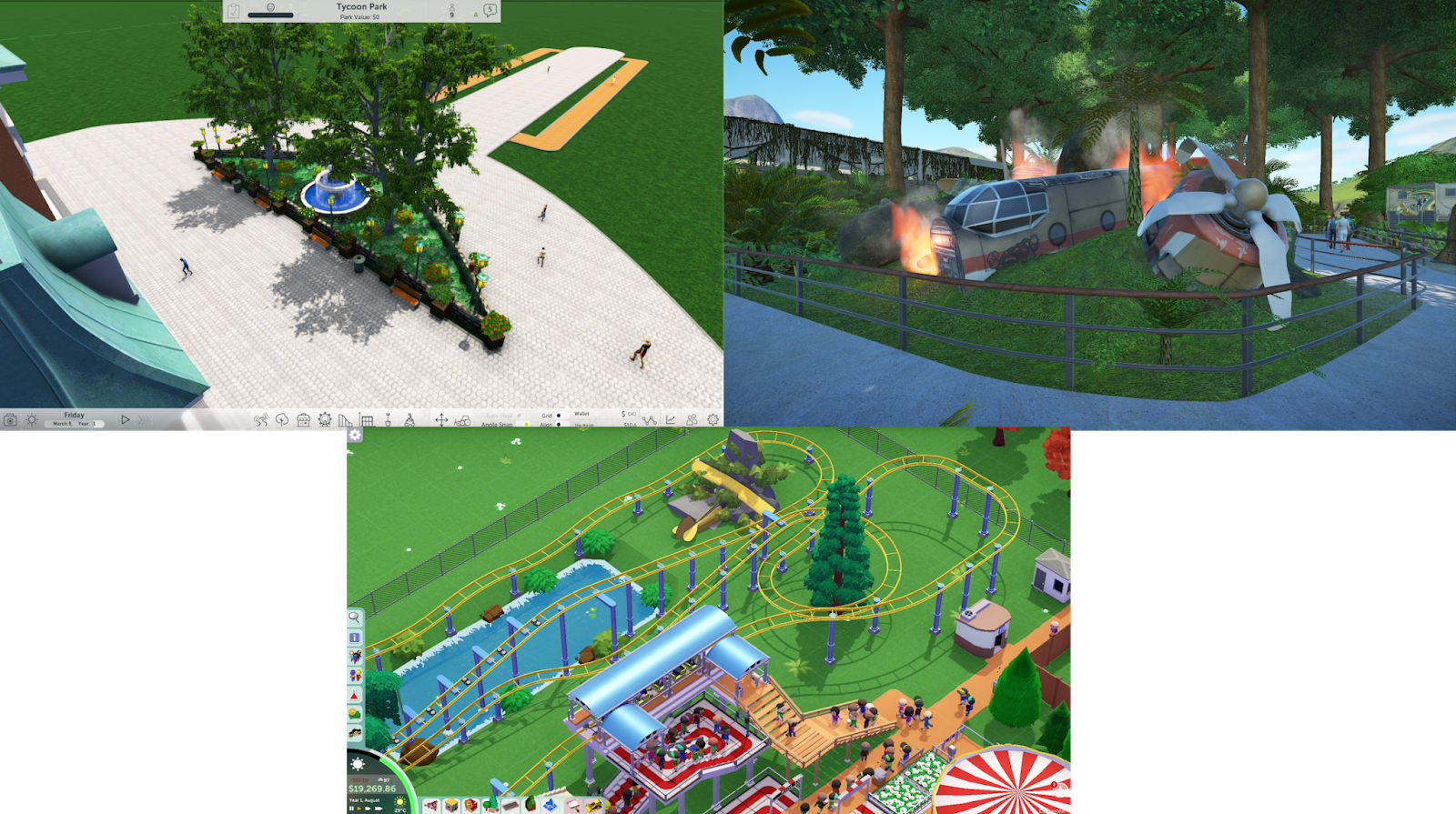 parkitect vs planet coaster