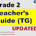 TEACHER'S GUIDE (TG) GRADE 2 K-12 UPDATED!!