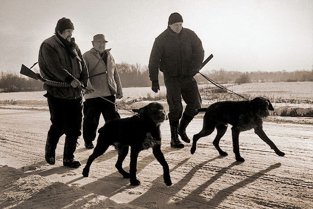 Vadászok kutyákkal | Sedliak Pál