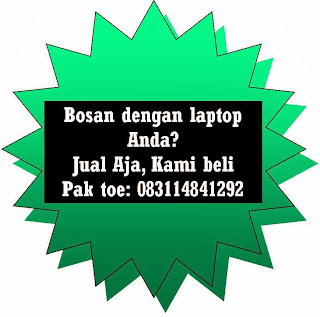 dibeli laptop second segala kondisi