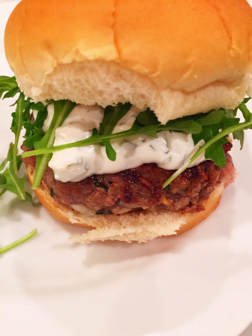 Recipe Review Lamb Burgers + FetaMint Spread SourJones Squeeze