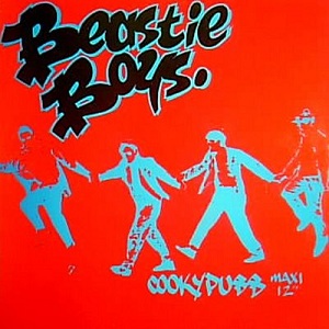 Portada del maxi-single de 12'' Cooky Puss, de 1983 (Beastie Boys)