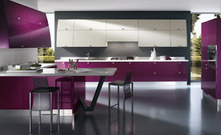 Kitchen Color Trend Purple