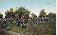 German Troops on the March - 1914