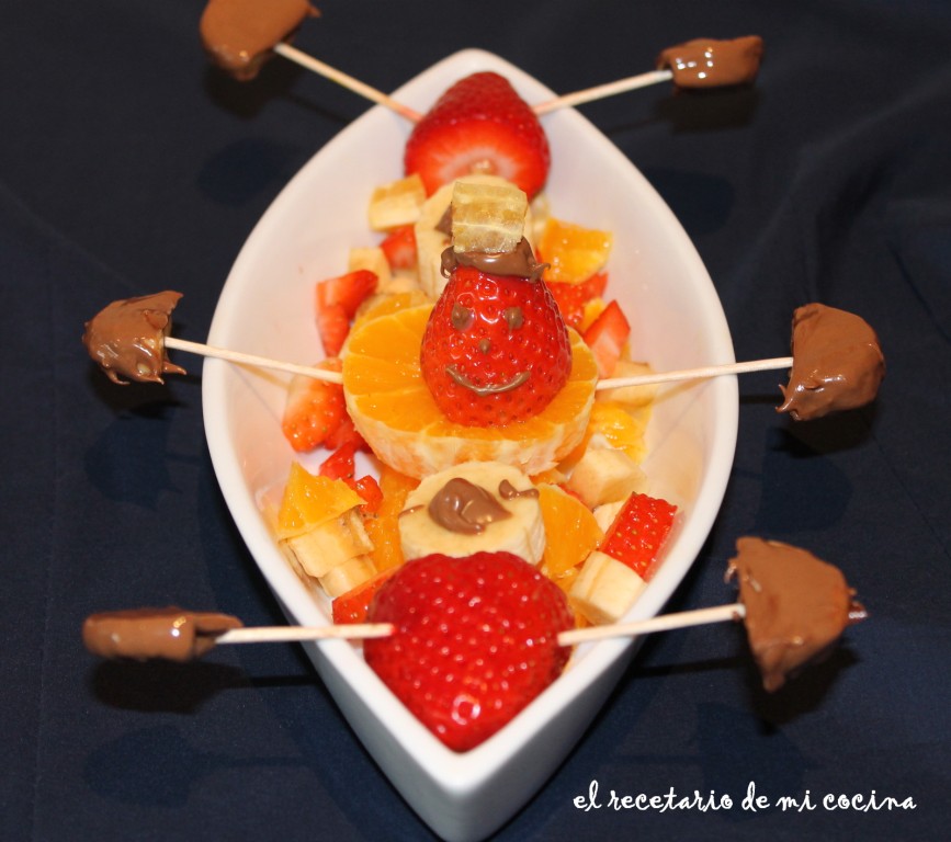 el recetario de mi cocina Macedonia de frutas, ¡Qué rico, Mami!