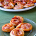 Pickled Pepper and Pepperoni Puff Pastry Pinwheel Pizzas 