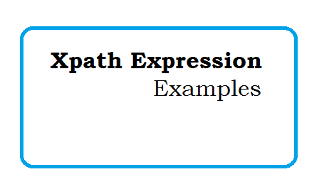 Xpath Pattern Expression | xpath expression exles web technology experts notes Xpath Pattern Expression | xpath expression exles web technology experts notes