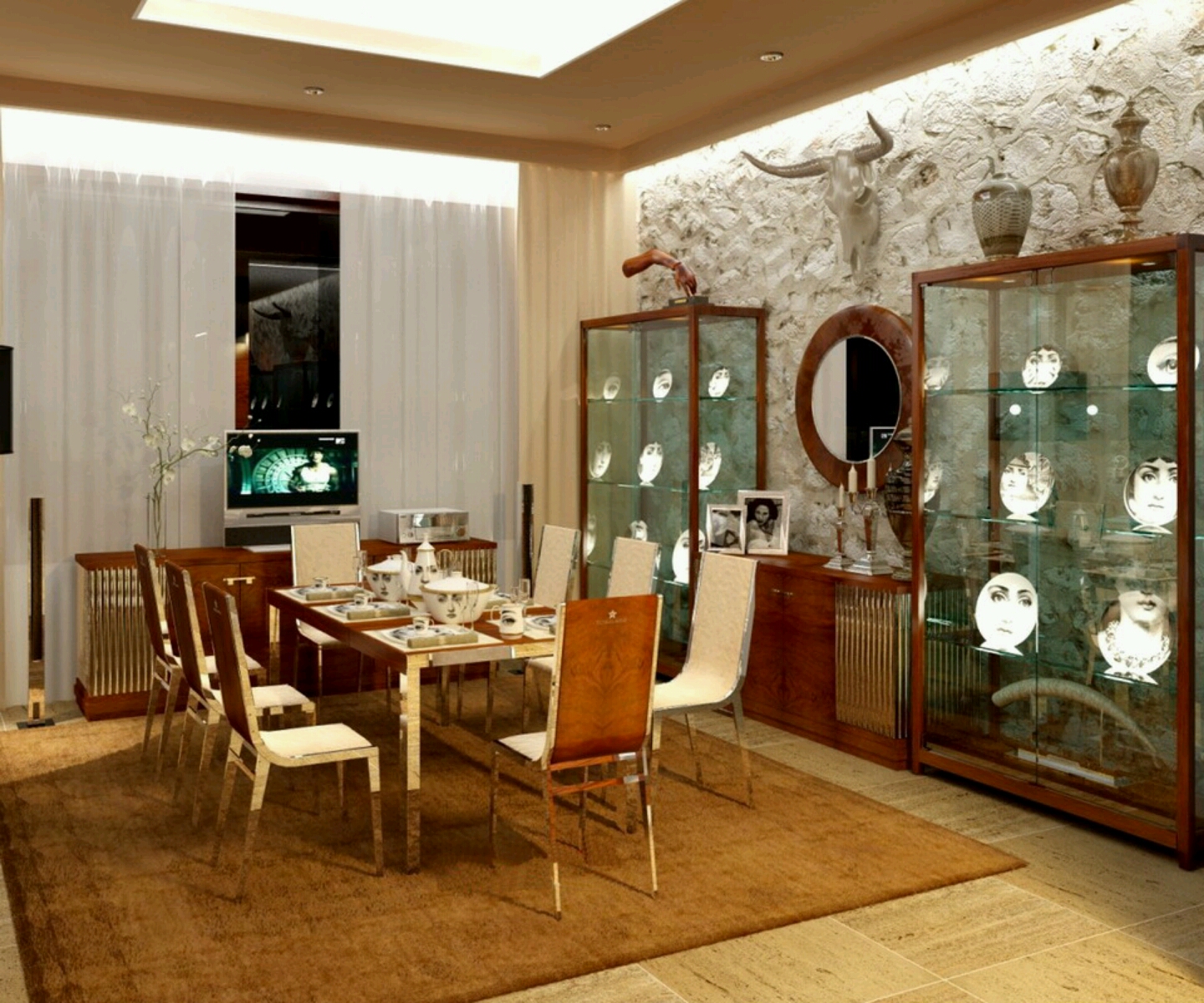 Modern kitchen furniture designs ideas. Vintage Romantic Home