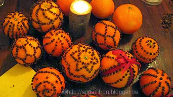 Ambientador natural de naranja con clavo en Recicla Inventa