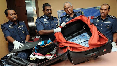 Meth bust at a Malaysian airport