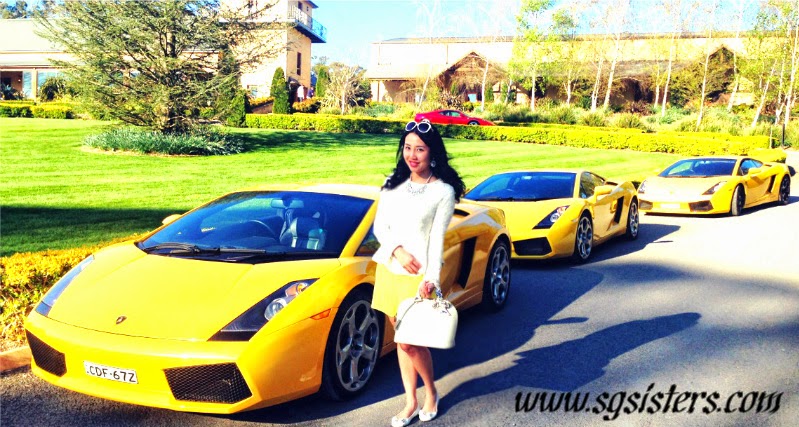The Singaporean Sisters - Number 1 Luxury Lifestyle Blog in SINGAPORE!:  SYDNEY - Lamborghini Club NSW Sydney Drive to Centennial Vineyards at  Bowral on 28 Sept 2014