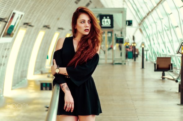 A bela modelo ruiva Margaux Verissimo na fotografia fashion de Arti Frederic Arti Frederic 500px arte fotografia mulheres modelos fashion beleza ruiva francesa margaux verissimo