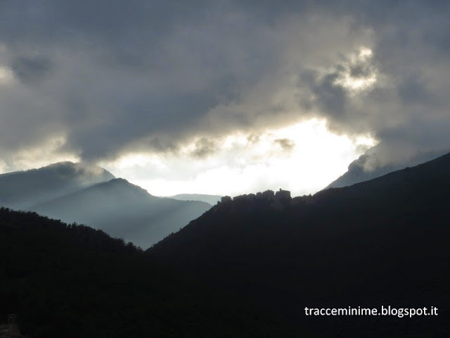 Elcito (MC) al tramonto