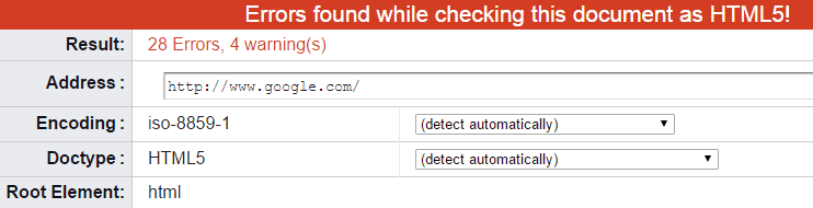 W3C Google W3C Google