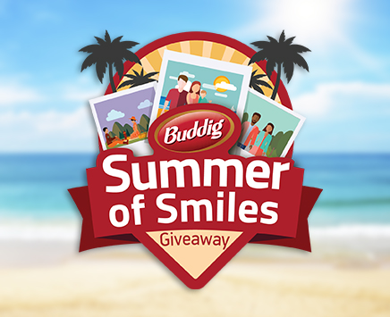Buddig Summer Of Smiles Sweepstakes Buddig wants you to make more than a sandwich this summer! Make summer smiles and share on their Facebook page for your chance to win one of over 100 Visa Gift Cards worth $25 each!