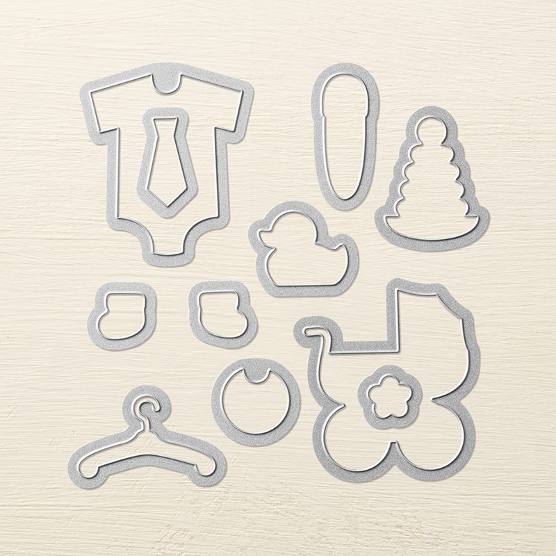 Stamp With Trude Something for Baby card