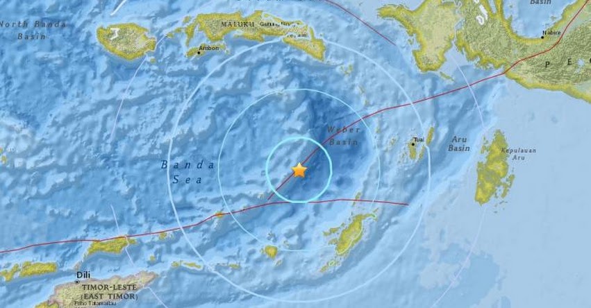 TERREMOTO EN INDONESIA de Magnitud 5.9 - Alerta de Tsunami (Hoy Jueves 01 Marzo 2018) Sismo Temblor EPICENTRO - Airbuaya - Saumlaki - Isla Yamdena - USGS TERREMOTO EN INDONESIA de Magnitud 5.9 - Alerta de Tsunami (Hoy Jueves 01 Marzo 2018) Sismo Temblor EPICENTRO - Airbuaya - Saumlaki - Isla Yamdena - USGS