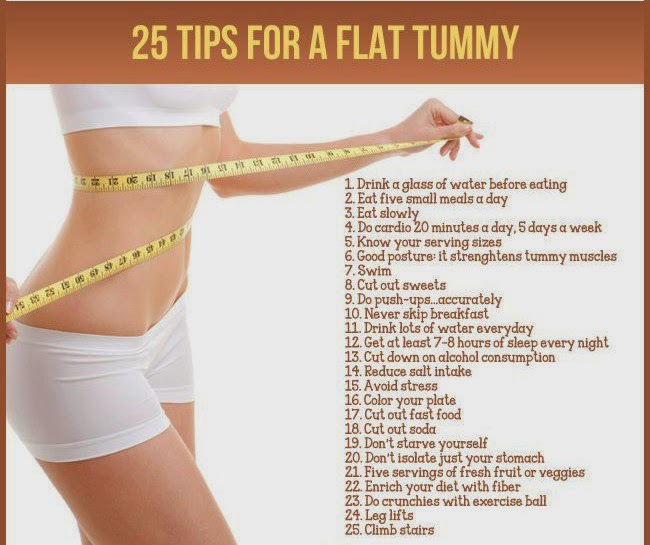 health-nutrition-tips-25-tips-for-a-flat-tummy