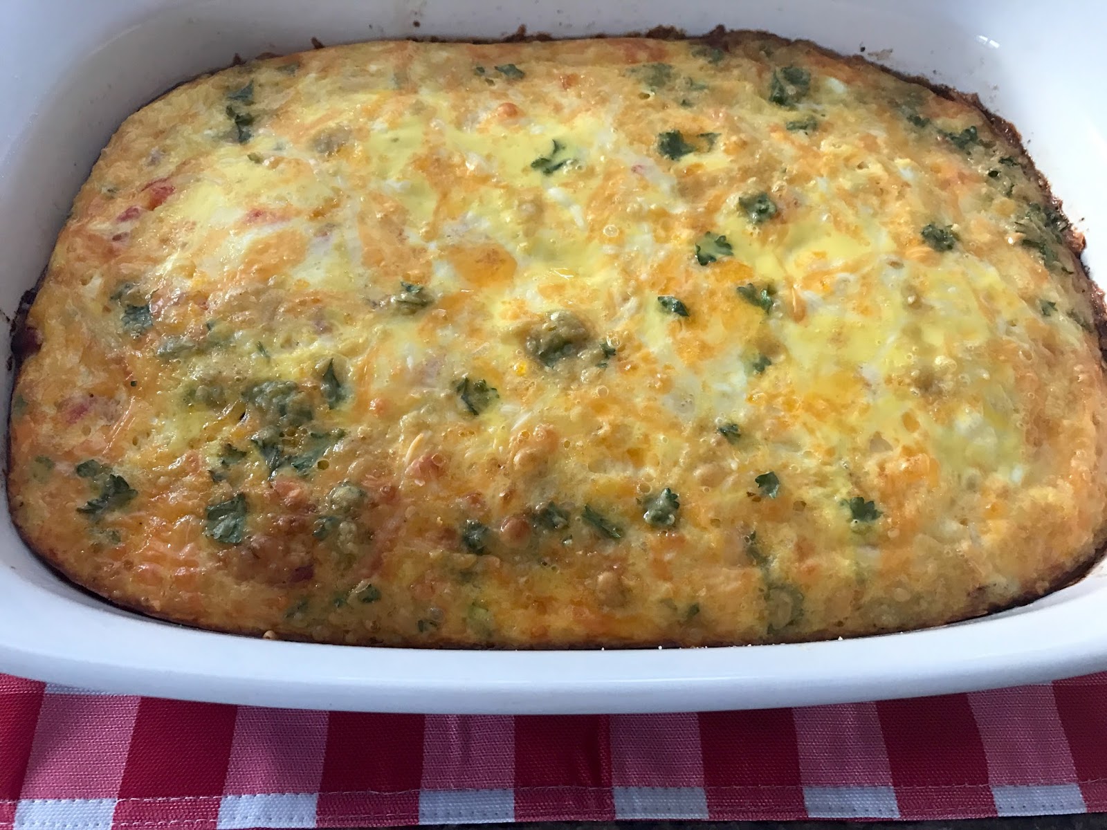 Living on Cloud Nine: BREAKFAST & BRUNCH EGG BAKE.......Brunch Bonanza