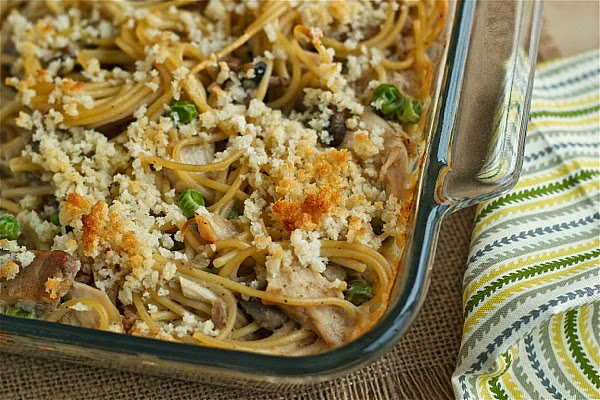 turkey tetrazzini - great for Thanksgiving leftovers