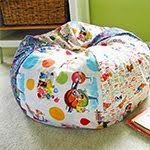 Bean Bag Chair (child-size) Tutorial