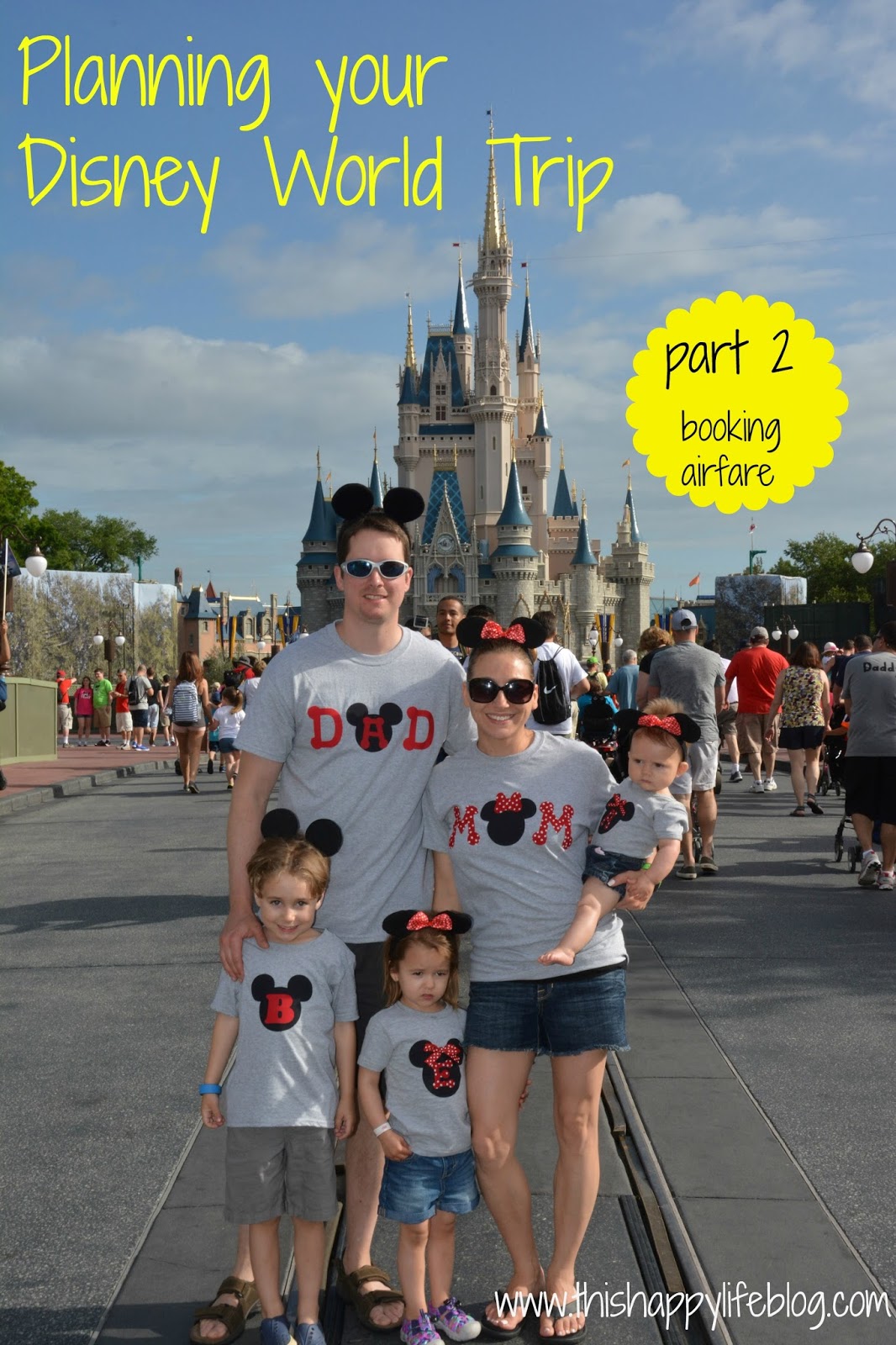 This Happy Life Planning your Disney Trip Booking Airfare