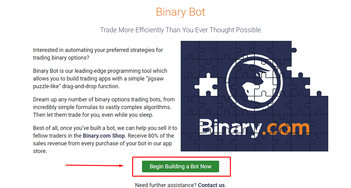 Binary options bot