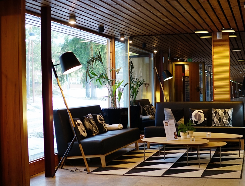 Hotel Rantapuisto lobby, hotelli, vuosaari