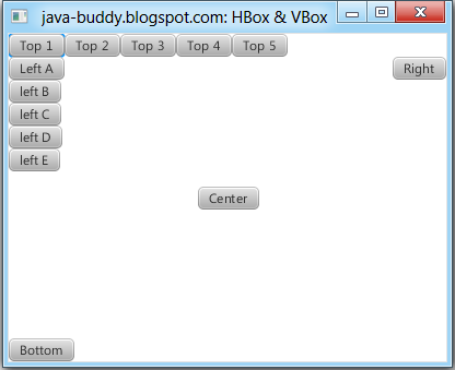 Java-Buddy: JavaFX 2.0: HBox and VBox