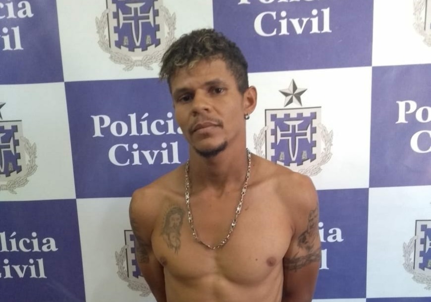 Preso homem acusado de matar mulher grávida com 22 facadas em Jacobina