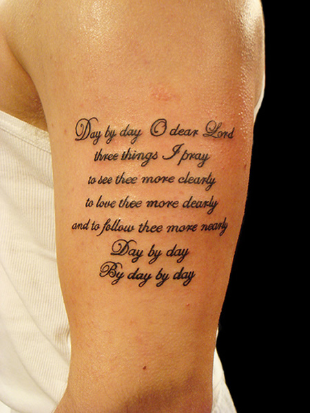 word tattoo designs Tattoo Design 2013: Word Tattoos