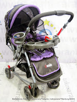 Kereta Bayi Pliko PK268R Grande Rocker - Hadap Depan atau Belakang