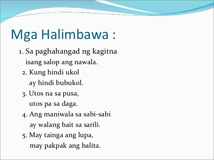 halimbawa ng palaisipan - philippin news collections