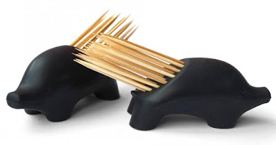 Porcupine Toothpick Holder