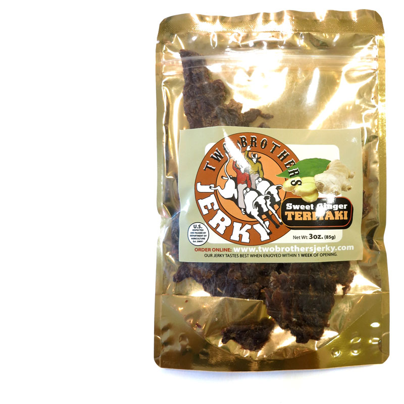 Two Brothers Jerky Sweet Ginger Teriyaki Beef Jerky Reviews