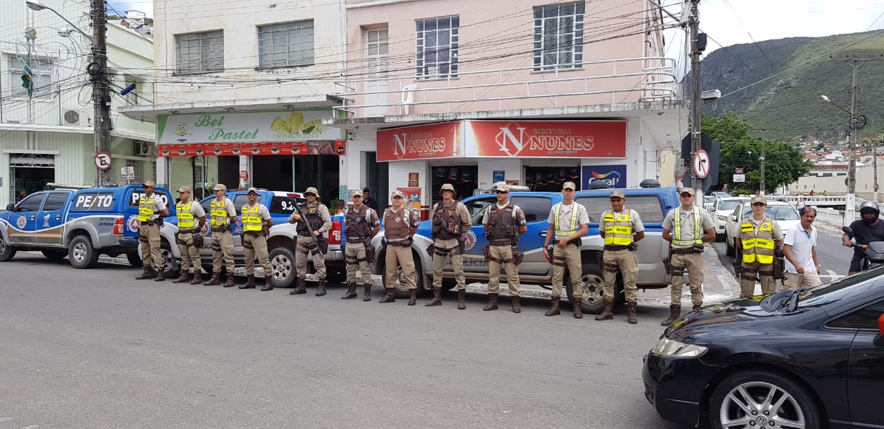 24ª CIPM instalou nesta quarta-feira operação denominada Natal Seguro em Jacobina