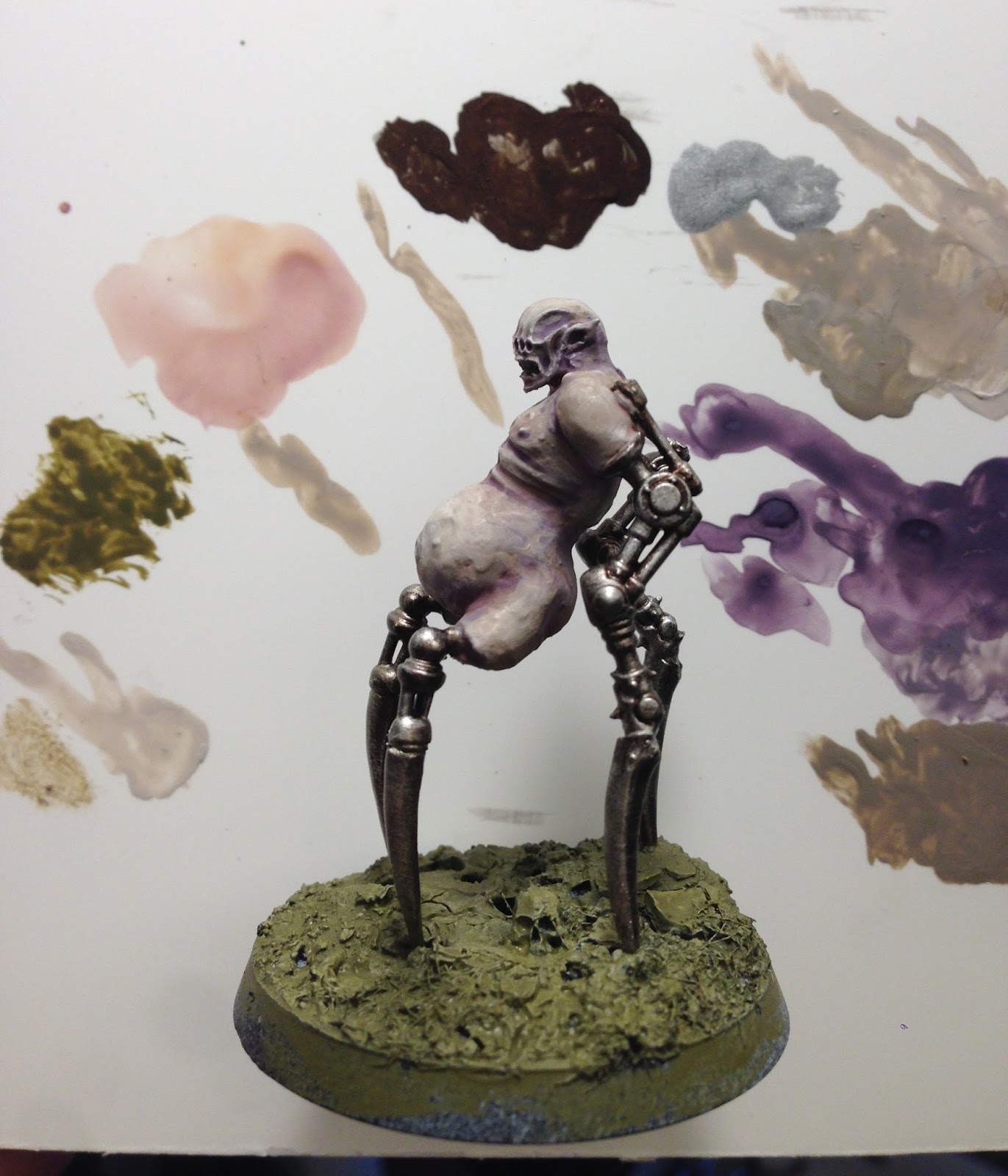 WilhelMiniatures Tutorial Painting Pale Skin