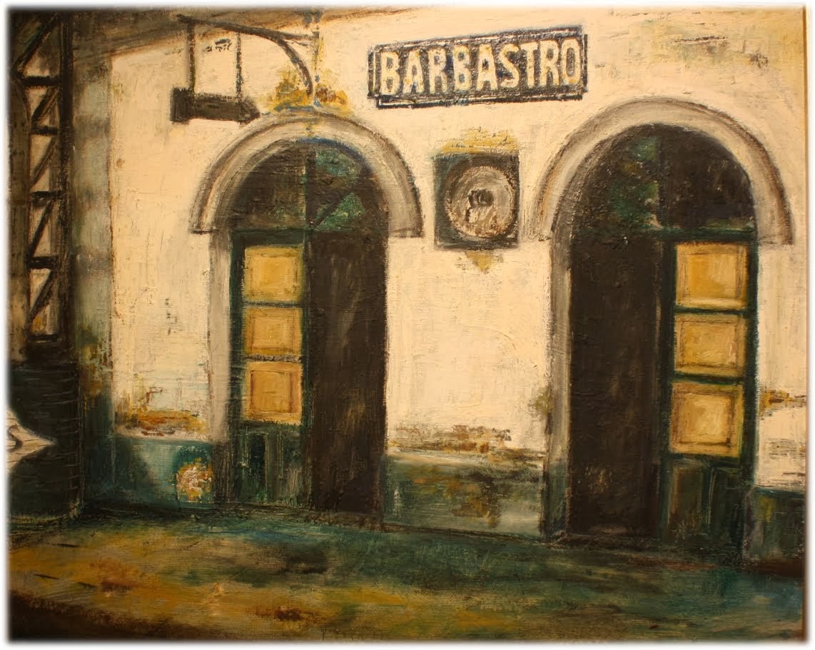La antigua estación de Barbastro