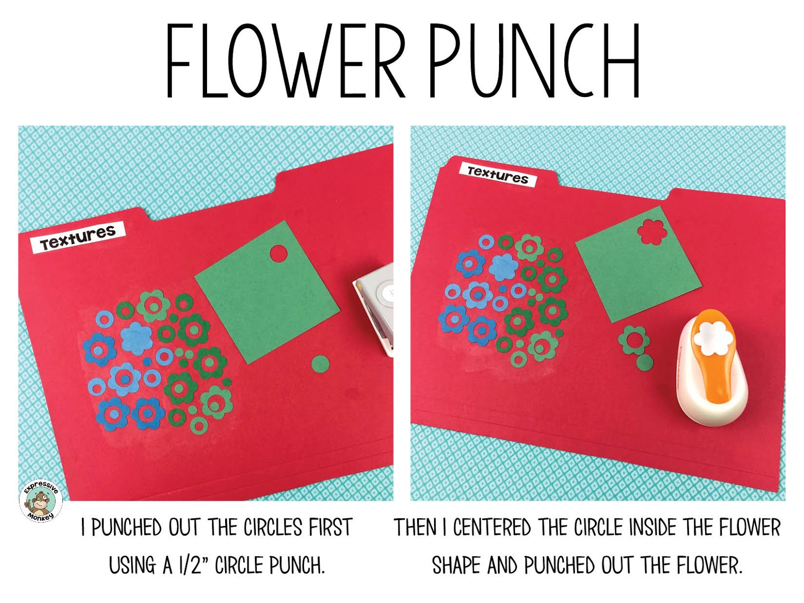 Recycle Old File Folders! Expressive Monkey