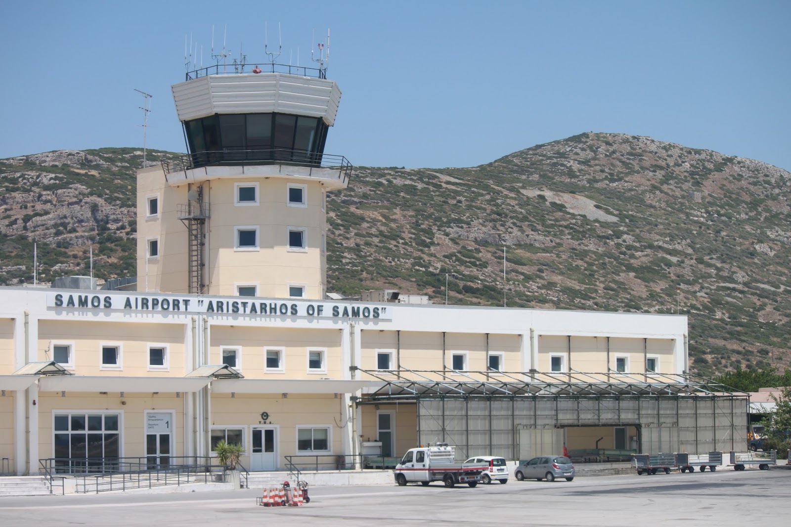 Samos in my mind Samos Airport