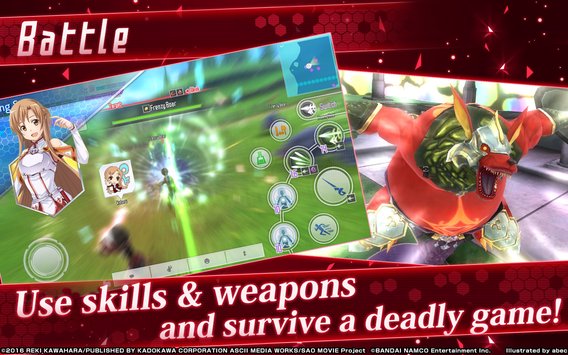 Sword Art Online Integral Factor Apk English Version for Android