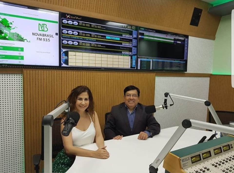 Sintonia Radiofônica Estúdios da Rádio Nova Brasil FM Aracaju 93.5
